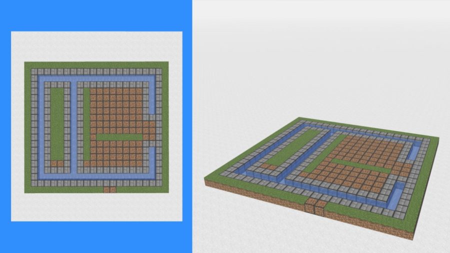 【マインクラフト】サバイバル拠点の作り方！丸石の高台と水路でおしゃれな感じに！ | マインクラフト建築研究所！ 初心者にわかりやすく解説！