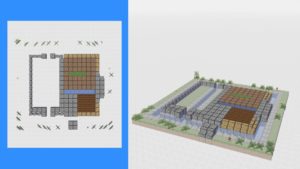 【マインクラフト】サバイバル拠点の作り方！丸石の高台と水路でおしゃれな感じに！ | マインクラフト建築研究所！ 初心者にわかりやすく解説！