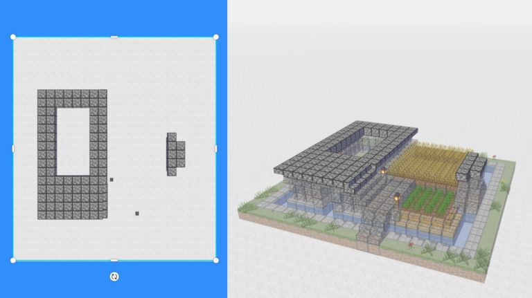 【マインクラフト】サバイバル拠点の作り方！丸石の高台と水路でおしゃれな感じに！ | マインクラフト建築研究所！ 初心者にわかりやすく解説！